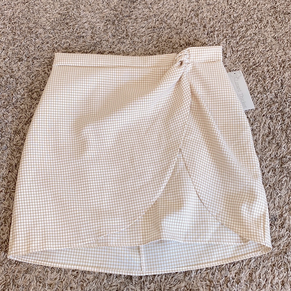 Boutique Gingham Skirt